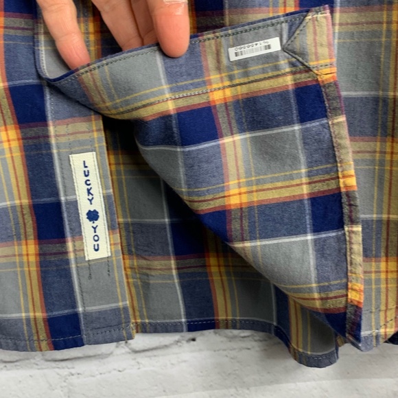 🚫SOLD! |•LUCKY☘️BRAND•| Slim Fit Button Down Shirt - Picture 7 of 14